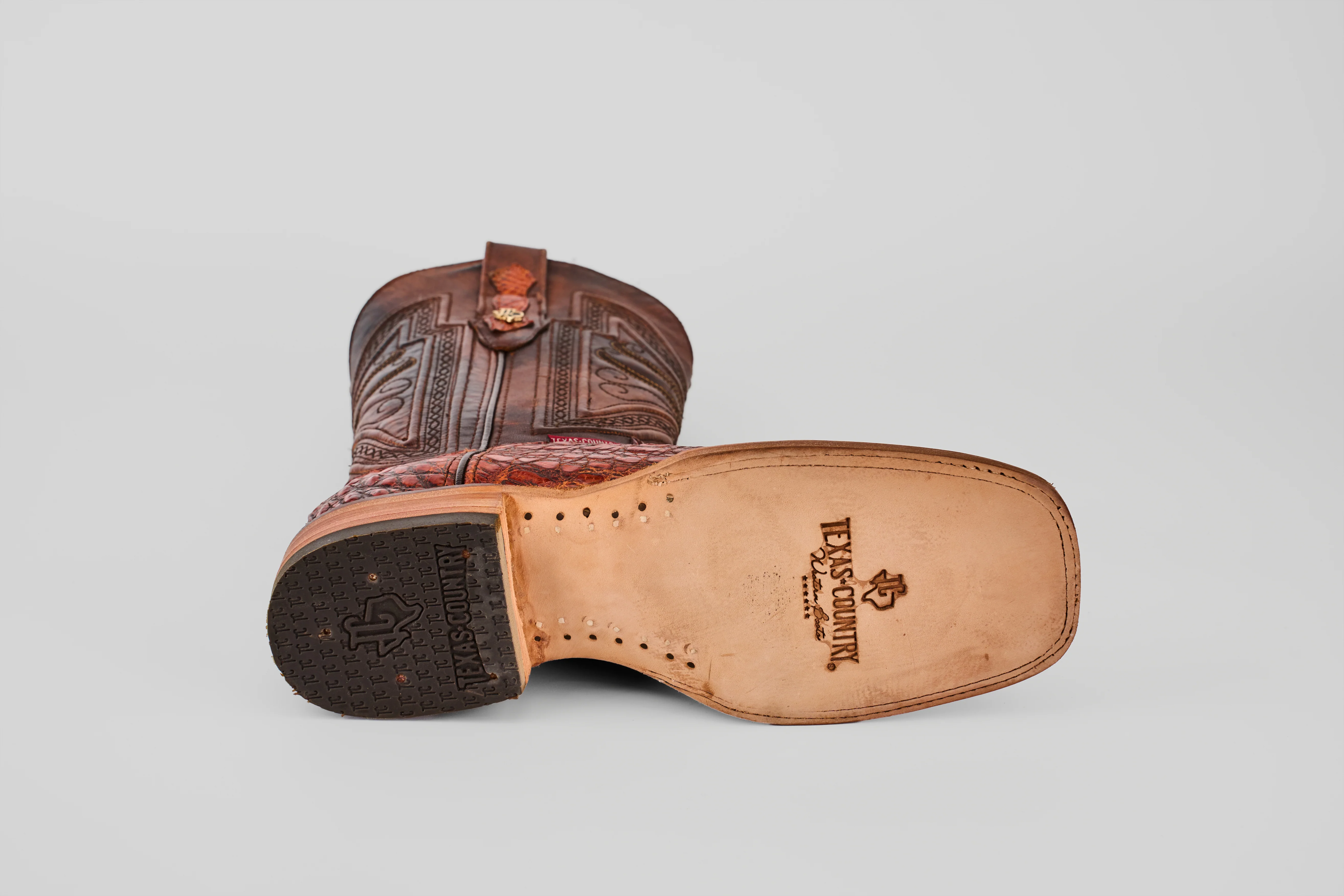 Rhodes HornBack - Smoke Cogñac- Square Toe - Image 6