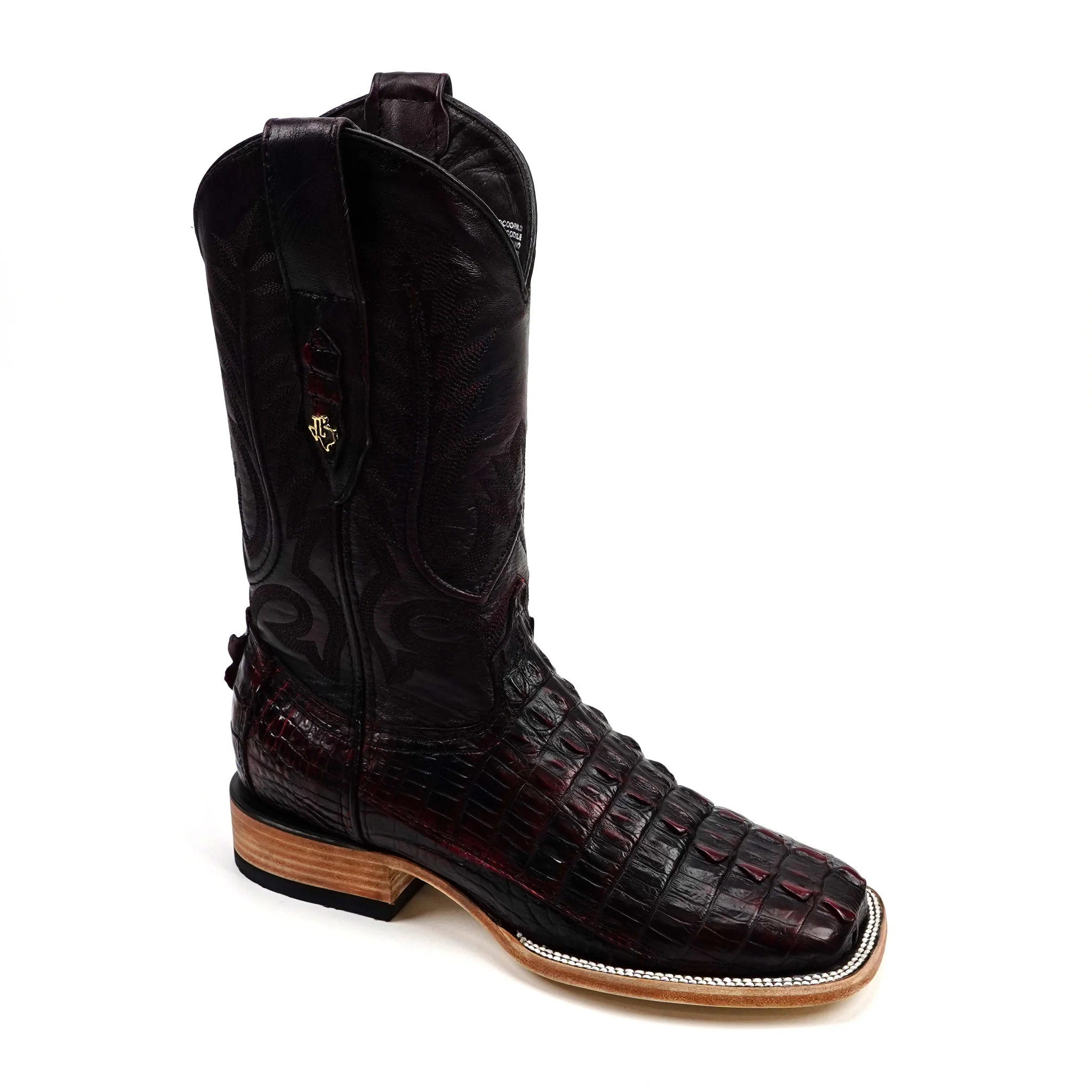 Rhodes Nile Tail - Blackcherry - Square Toe (LM10) - Image 2