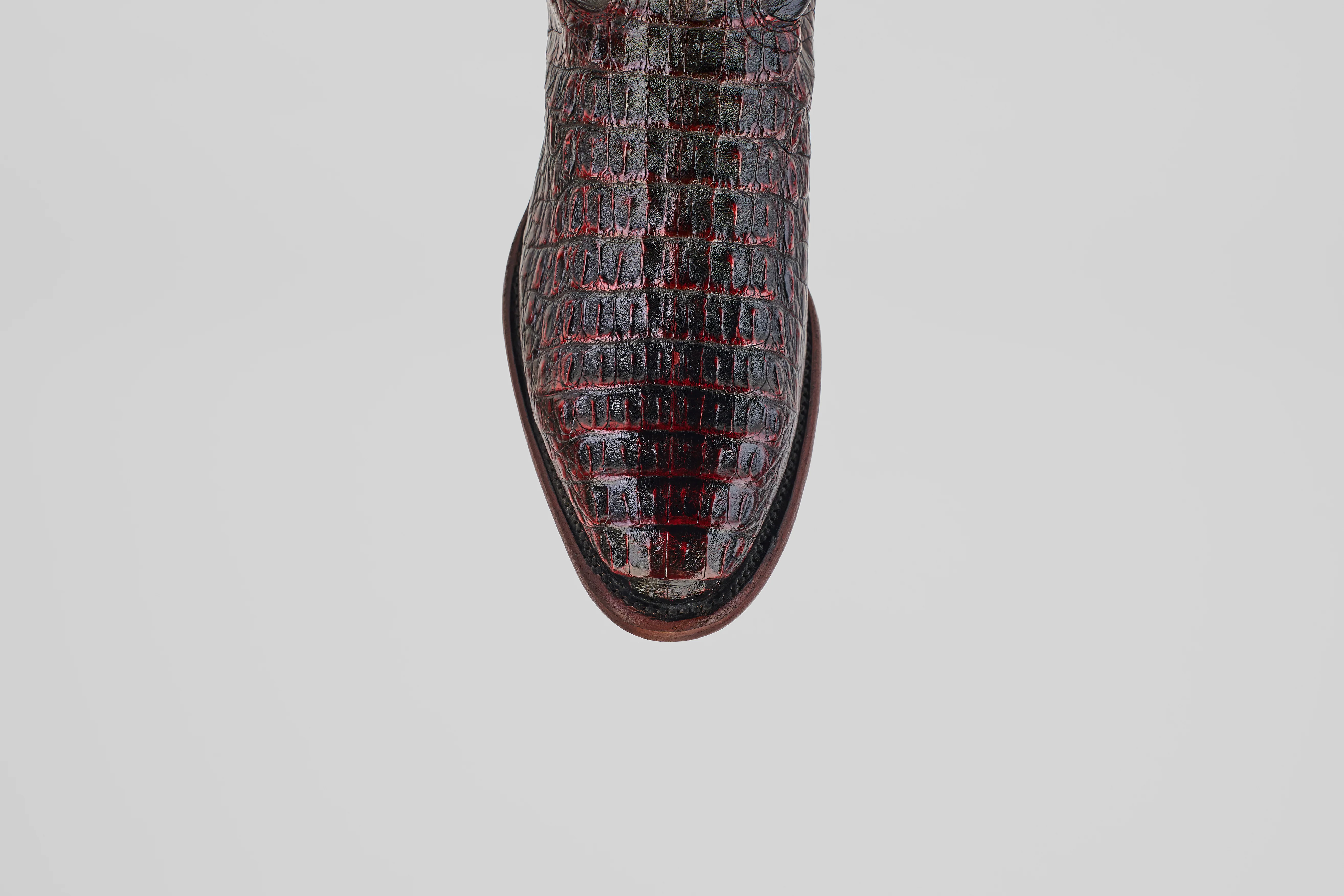 Rhodes HornBack - Black Cherry - Round Toe - Image 5