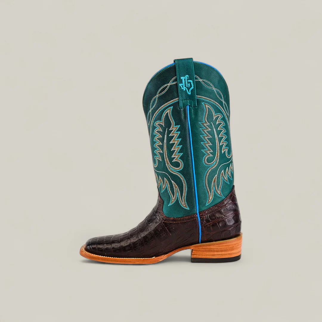 Logan - Dark Brown - Square Toe - Image 3