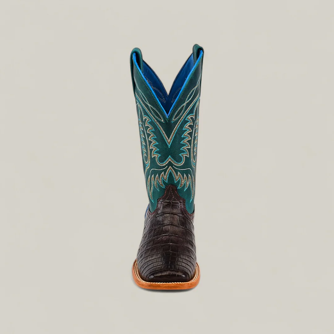 Logan - Dark Brown - Square Toe - Image 4