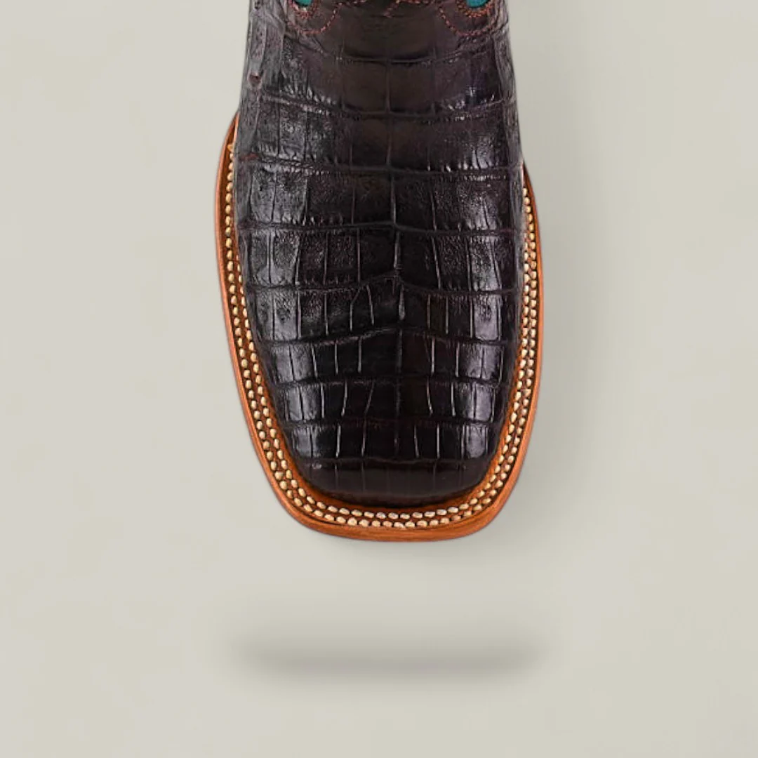 Logan - Dark Brown - Square Toe - Image 5