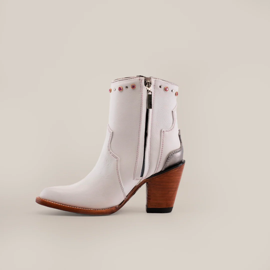 Milan Chains Bootie Frost White - J Toe - Image 3