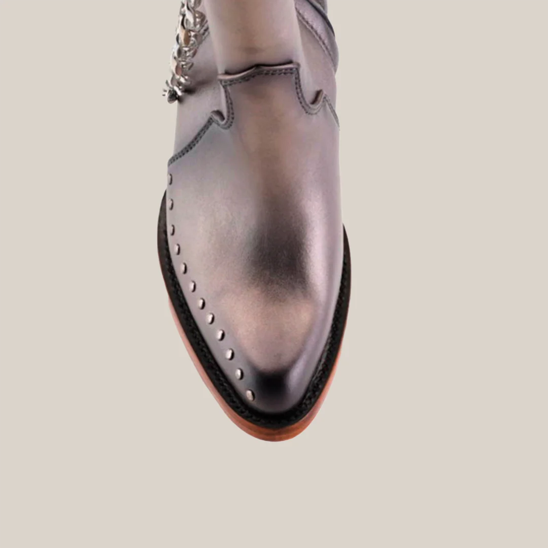 Milan Chains Bootie Silver - J Toe - Image 5