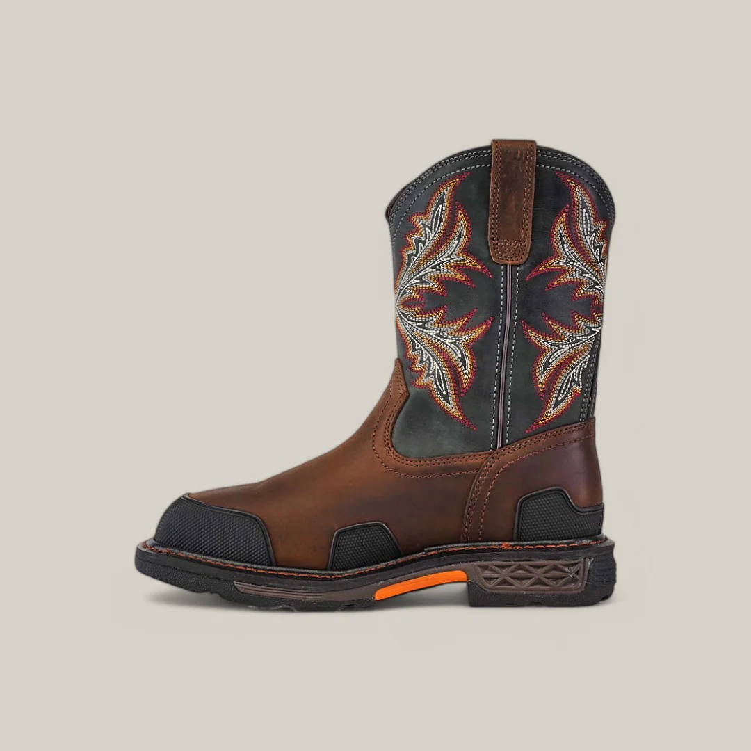 MNS OVERDRIVE WIDE SQUARE TOE CT BRN/STN - Image 3