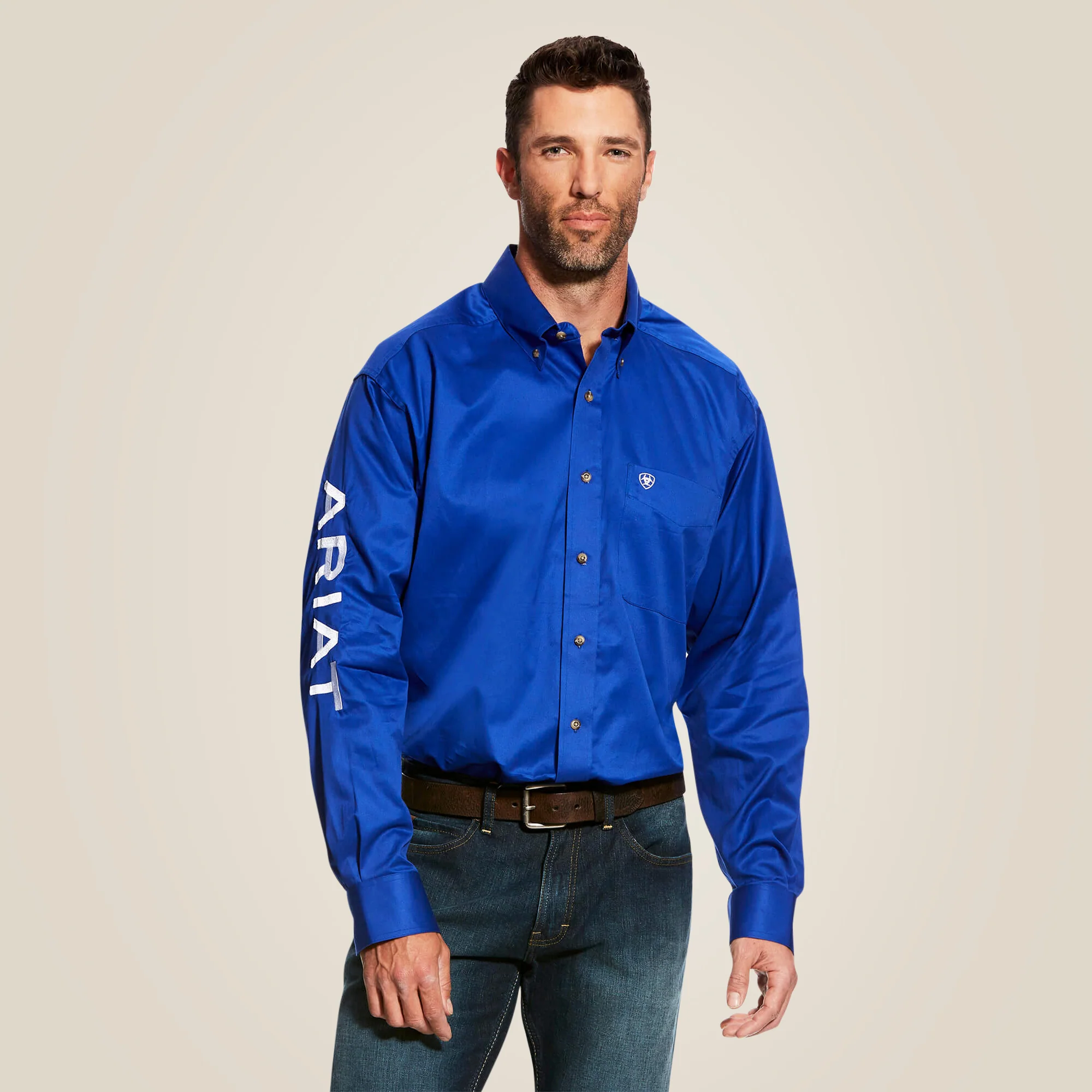 MNS TEAM LOGO TWLL LS SHT ULTRMRINE/WHTE 10017498