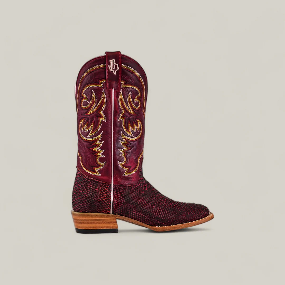 Wild - Cherry Nobuck - Square Toe - Image 2