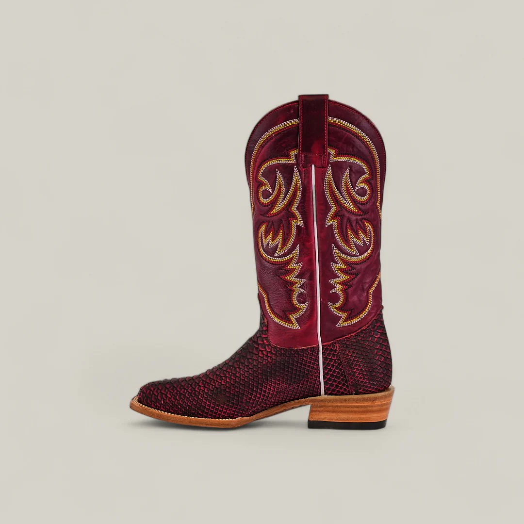 Wild - Cherry Nobuck - Square Toe - Image 3