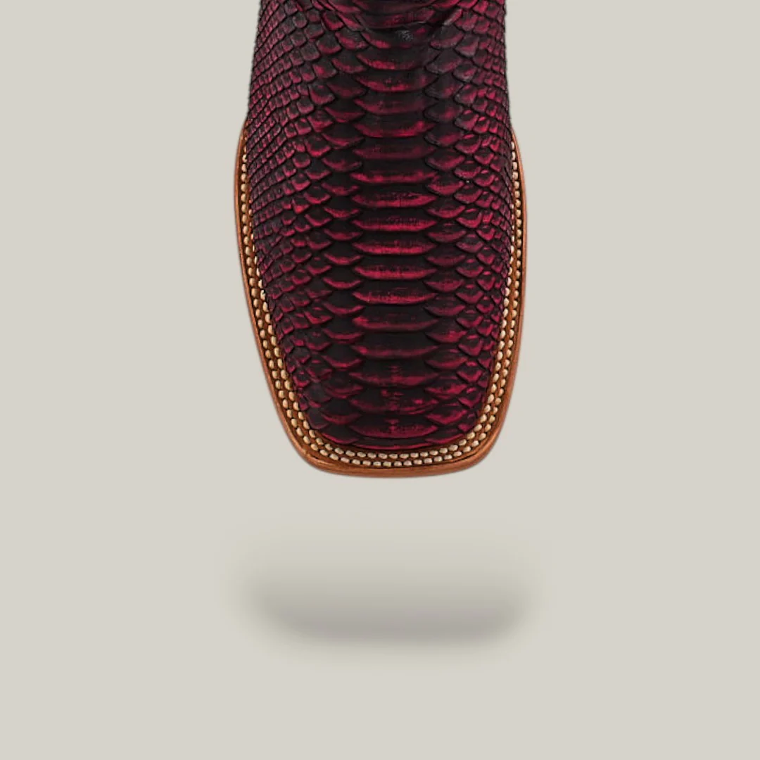 Wild - Cherry Nobuck - Square Toe - Image 5