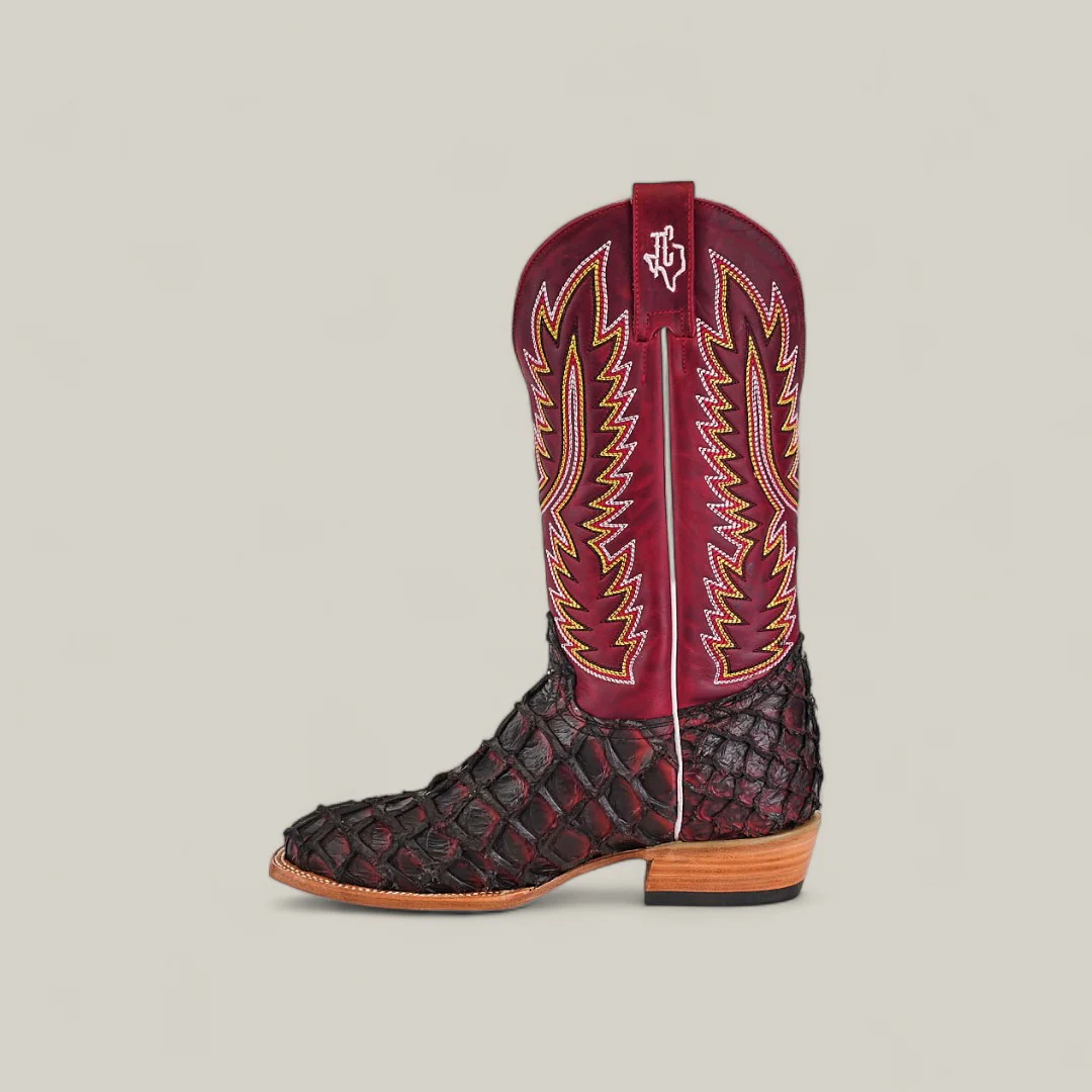 Maverick - Wild Cherry - Square Toe - Image 3