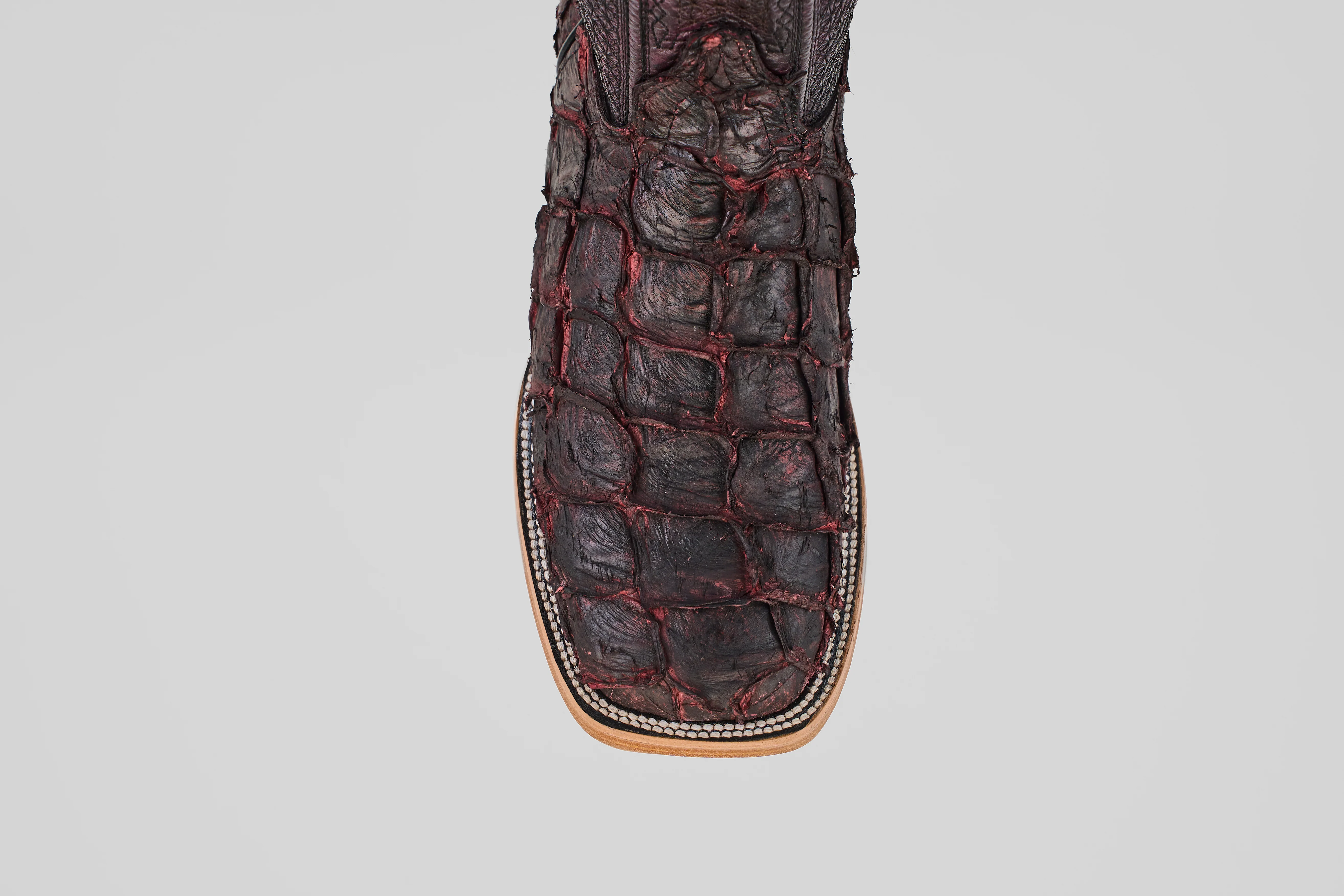 Connor - Matte Black Cherry - Square Toe - Image 5