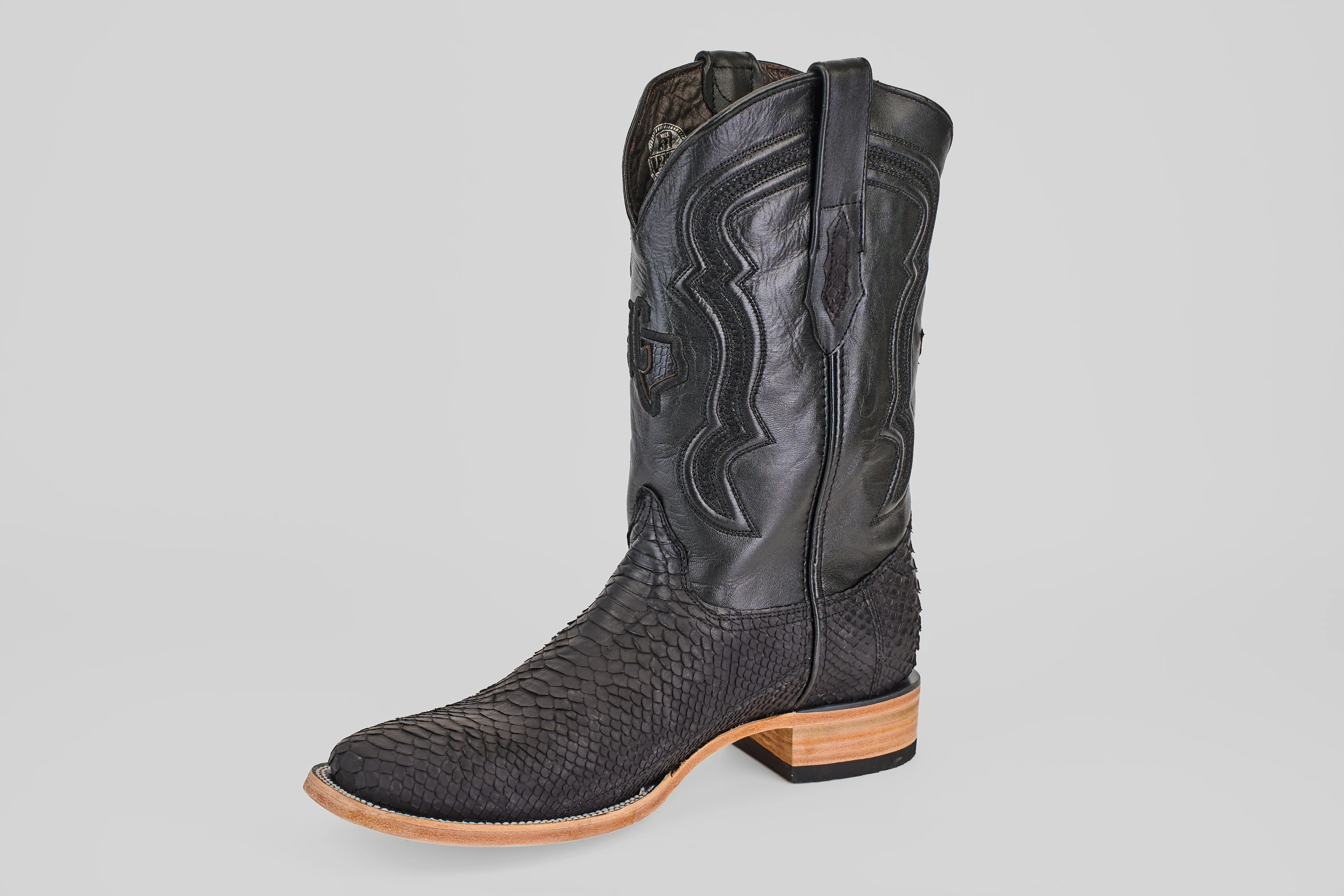 Tanner - Matte Black - Square Toe - Image 3