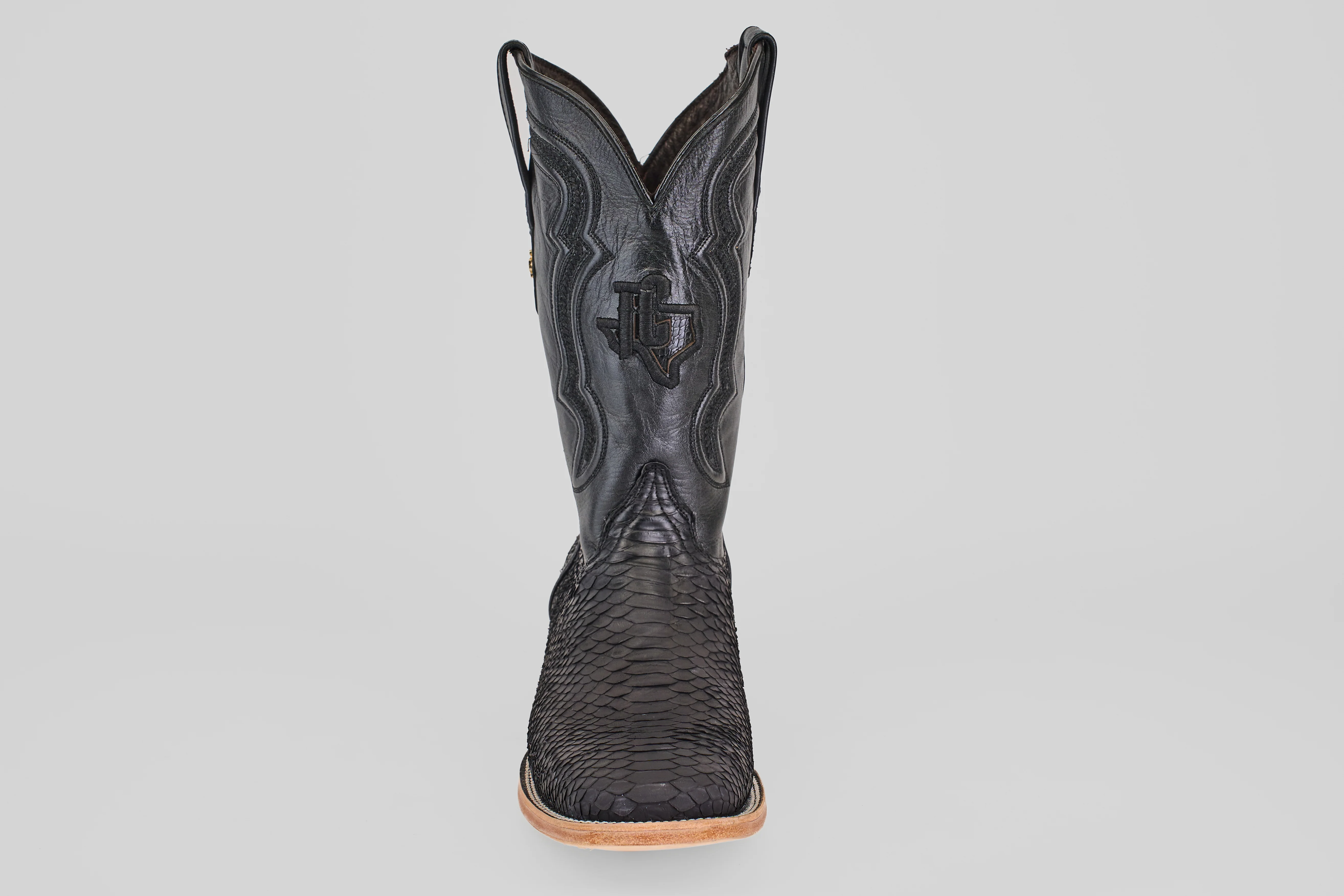 Tanner - Matte Black - Square Toe - Image 4