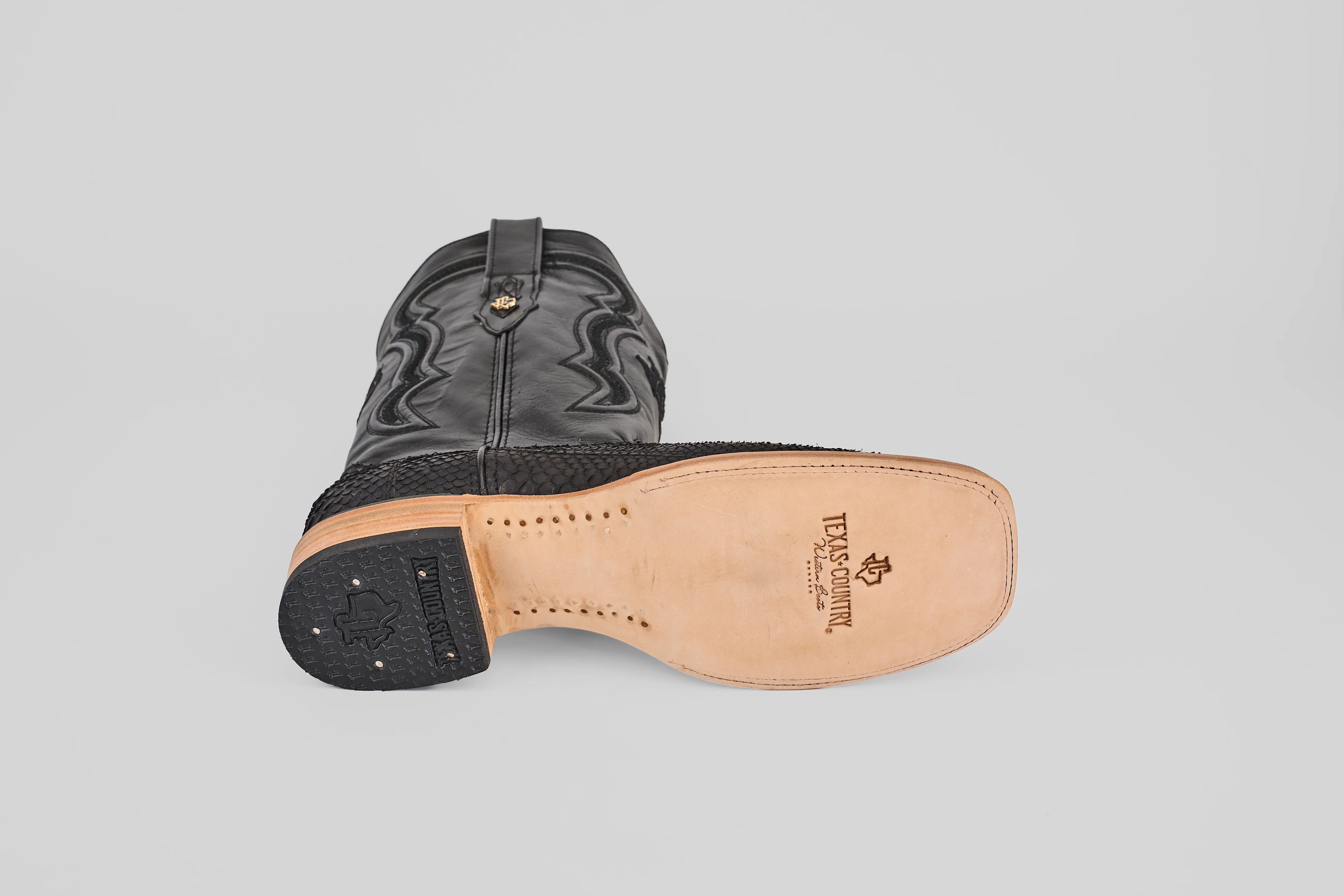 Tanner - Matte Black - Square Toe - Image 7