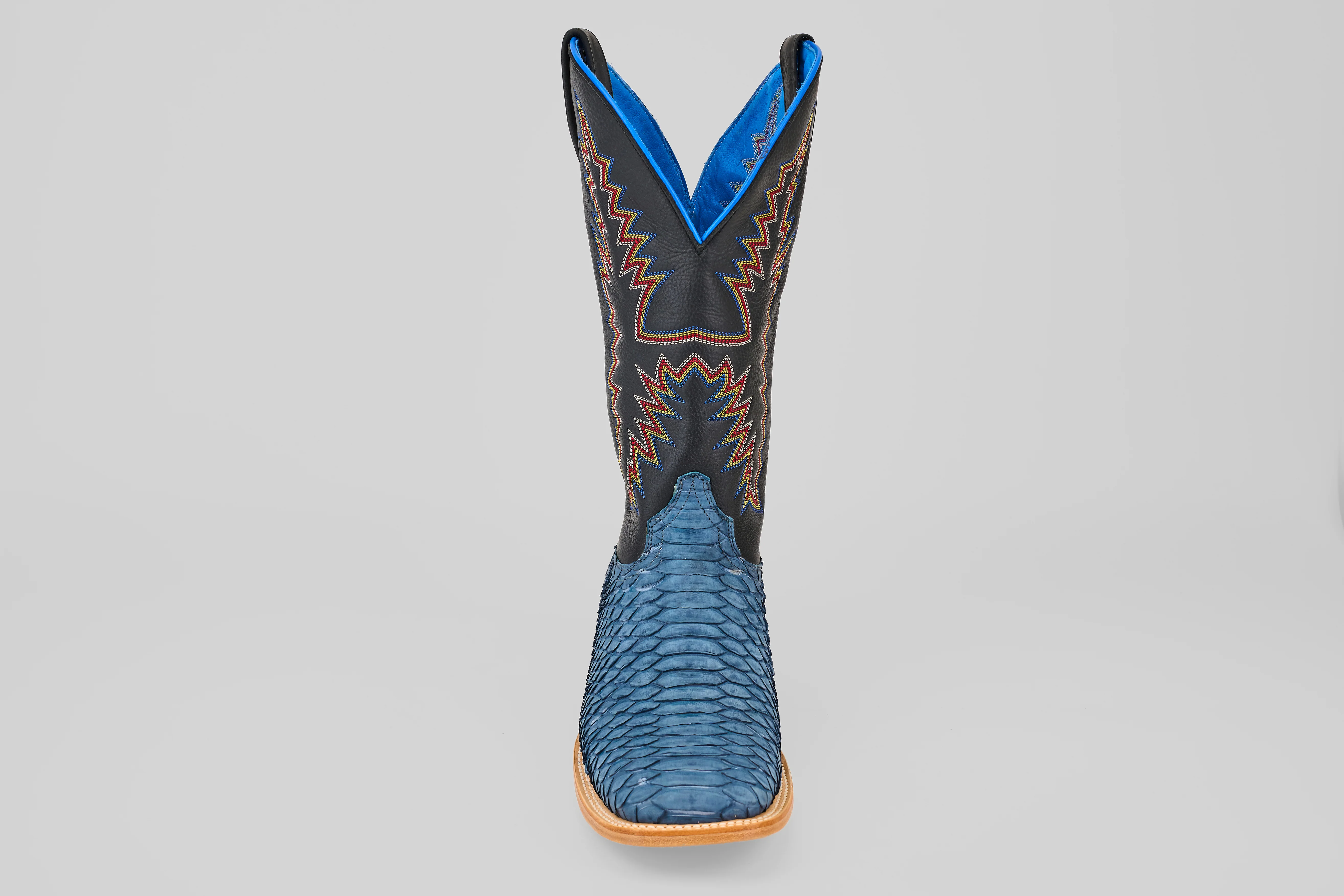 Kingsley - Blue Jeans - Square Toe - Image 4