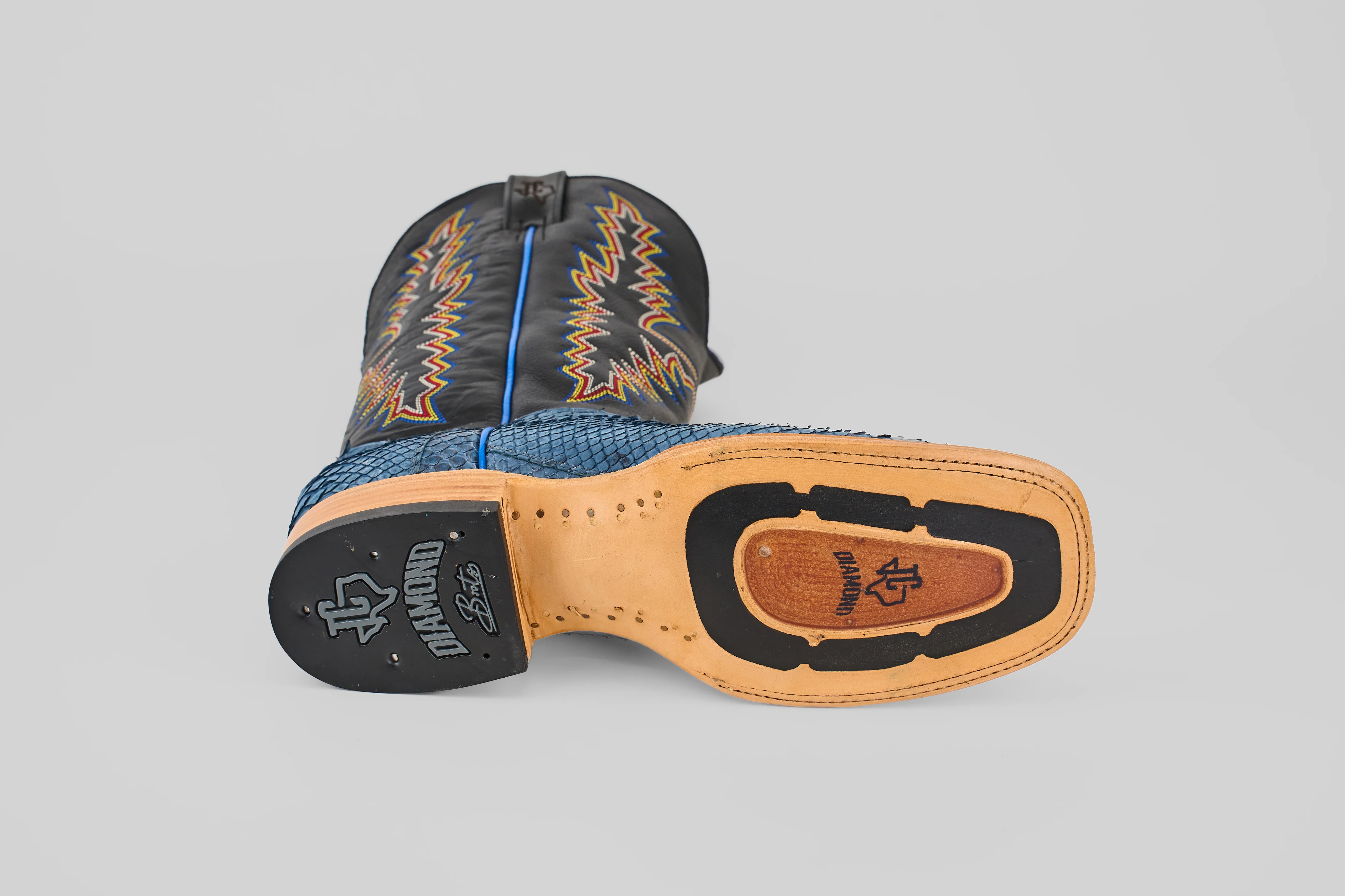 Kingsley - Blue Jeans - Square Toe - Image 6