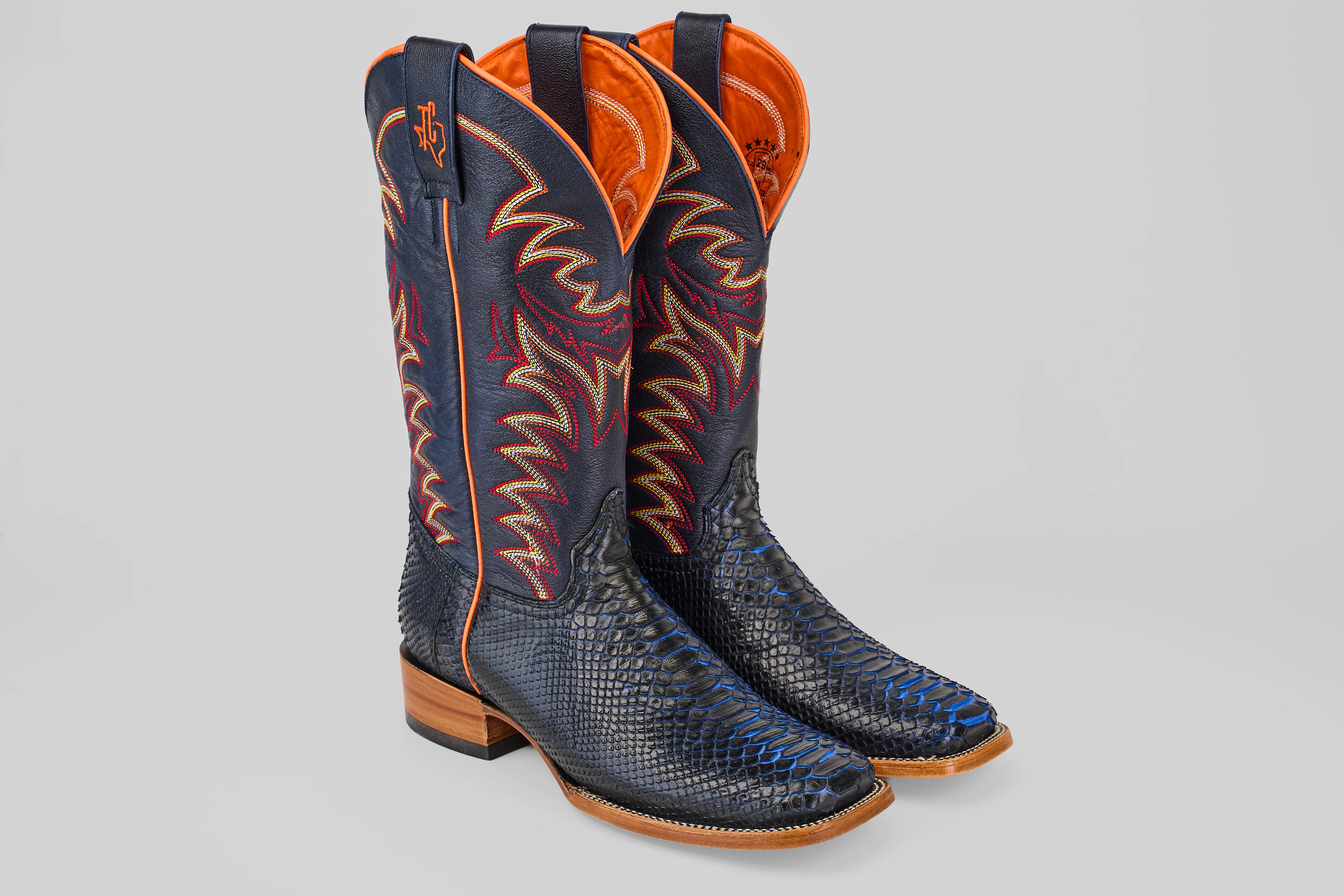 McGraw - Navy - Square Toe