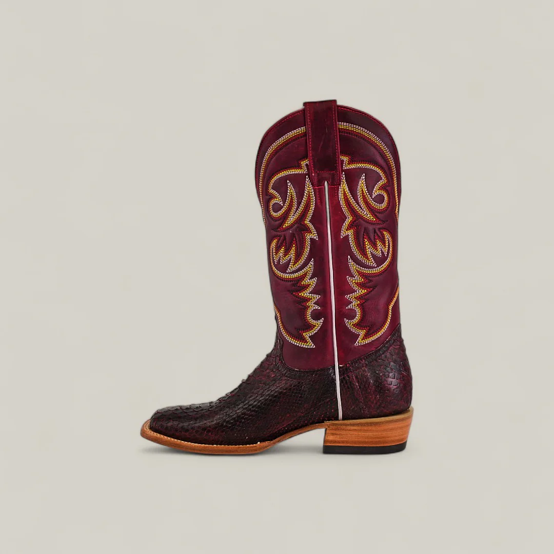 Carson - Blackcherry - Square Toe - Image 3