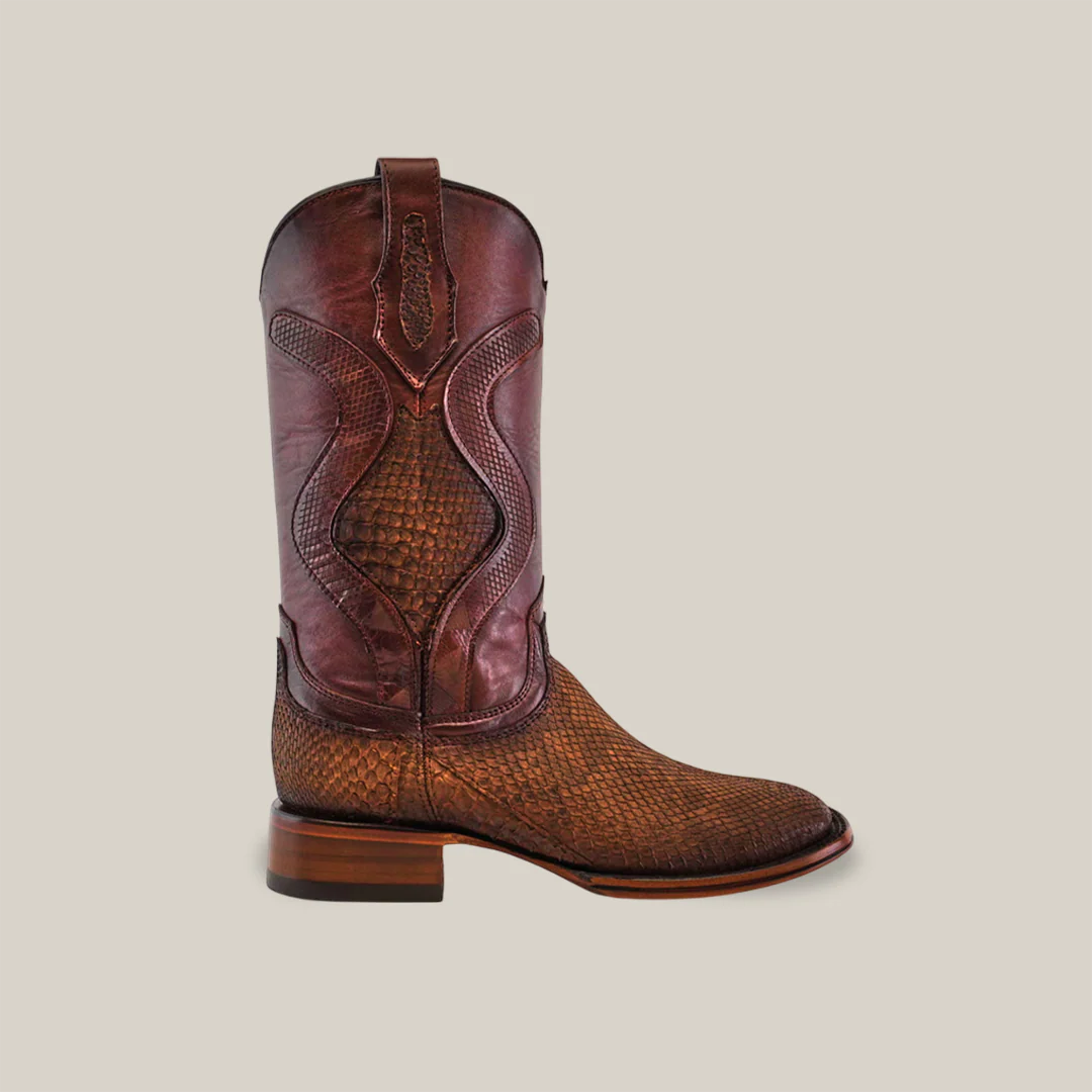 Exotic Python - Diamond - Tamarindo - Square Toe - Image 2
