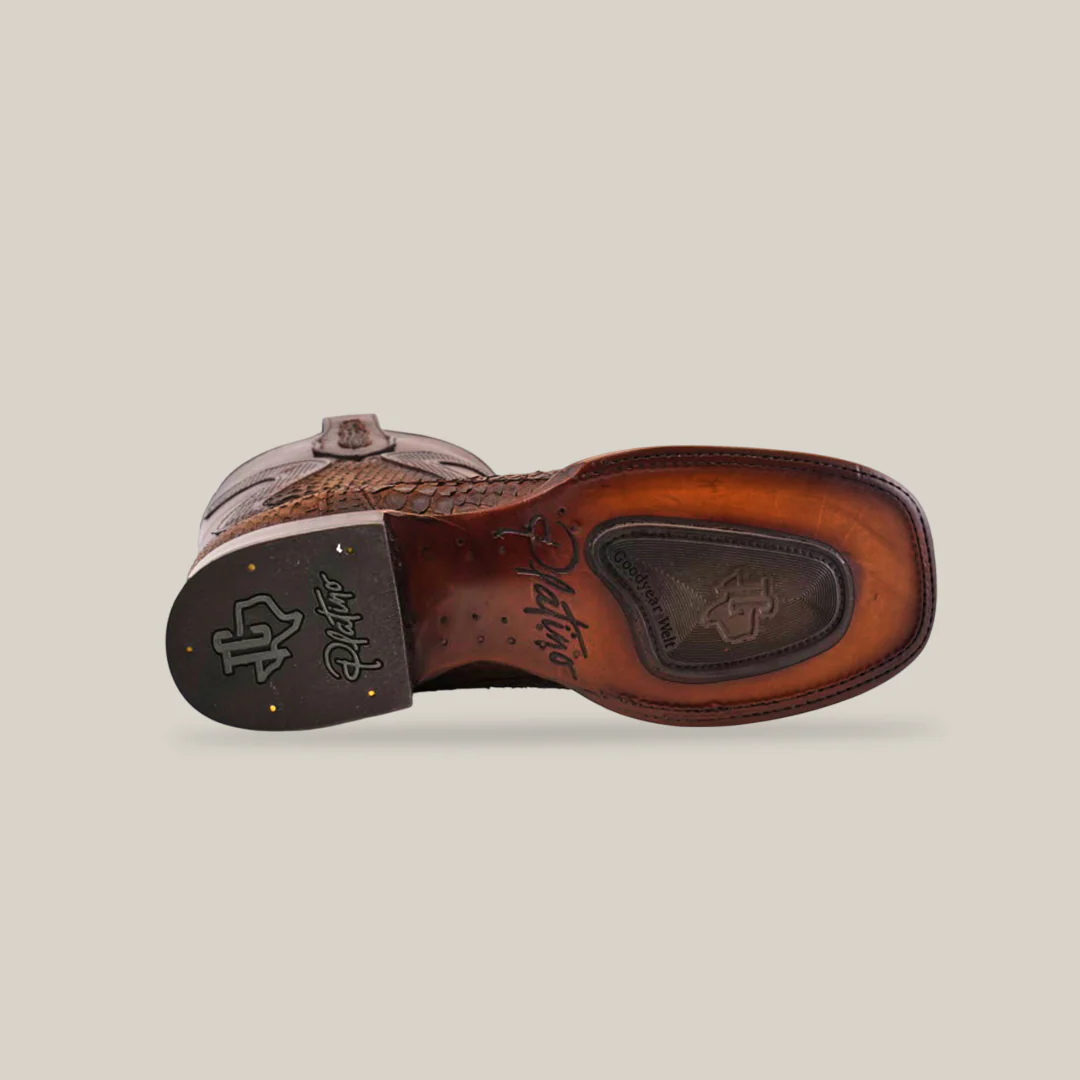 Exotic Python - Diamond - Tamarindo - Square Toe - Image 6