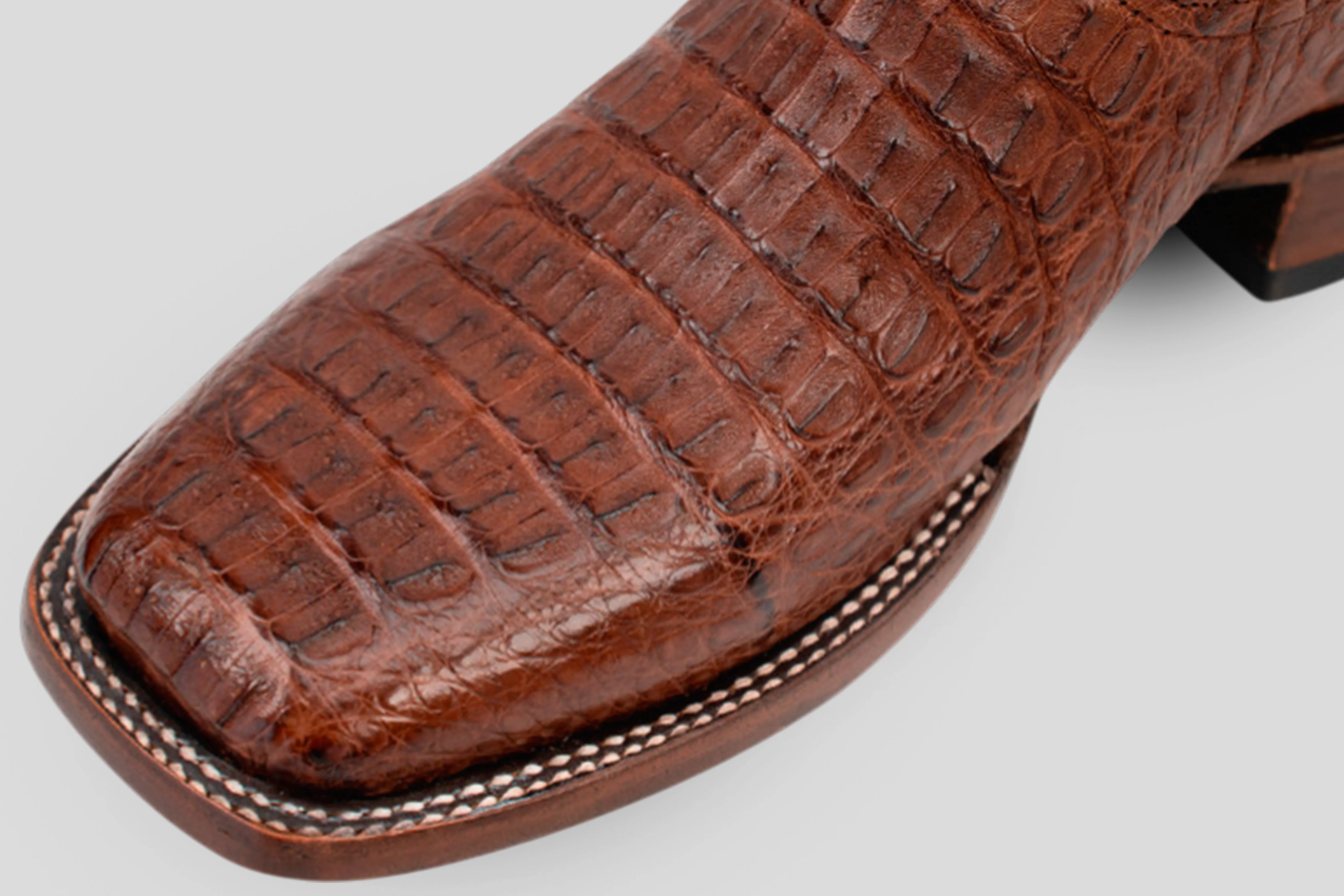 Ranger - Navy Brown - Square Toe - Image 6