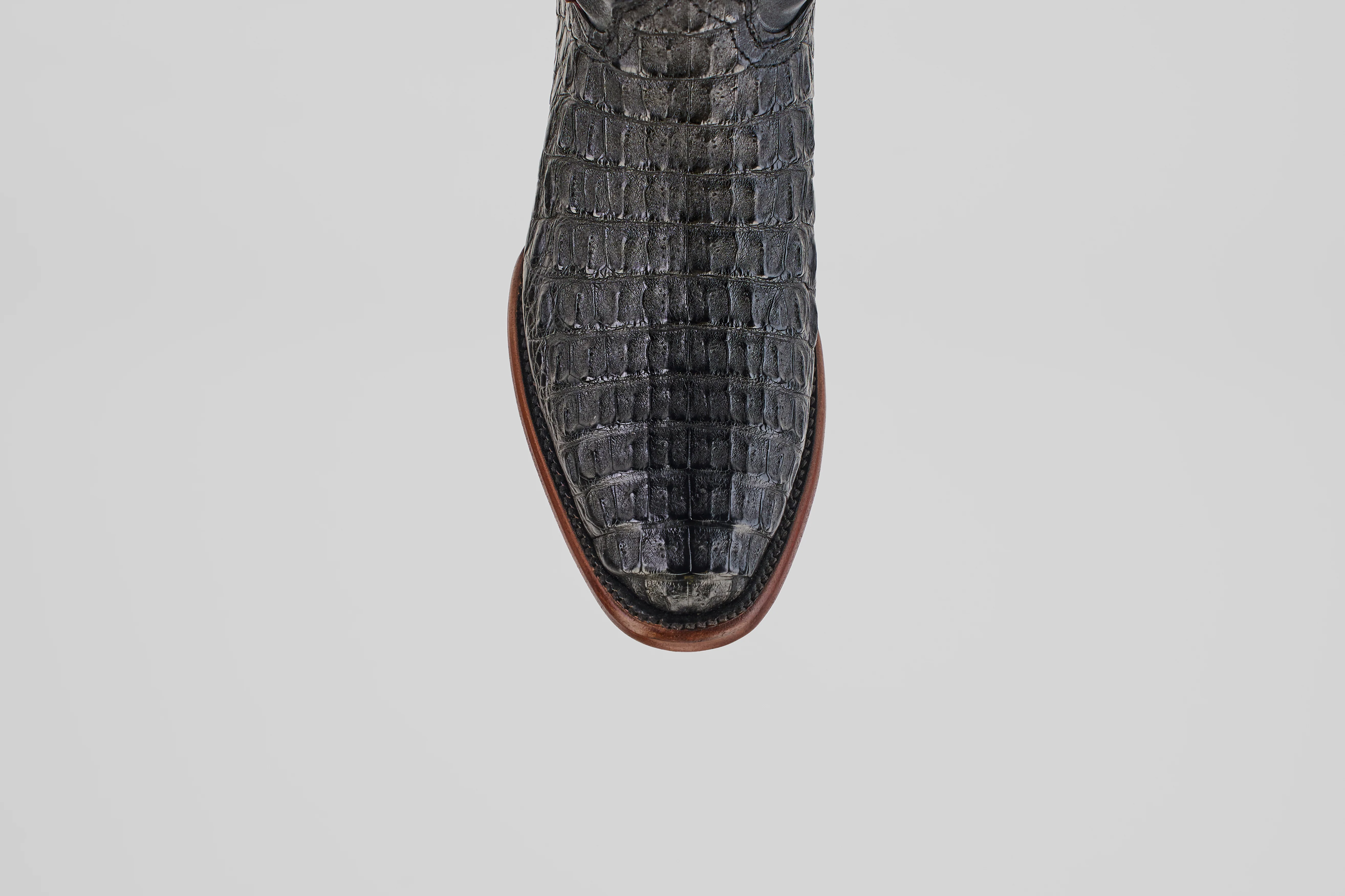 Rhodes HornBack - Black - Round Toe - Image 5