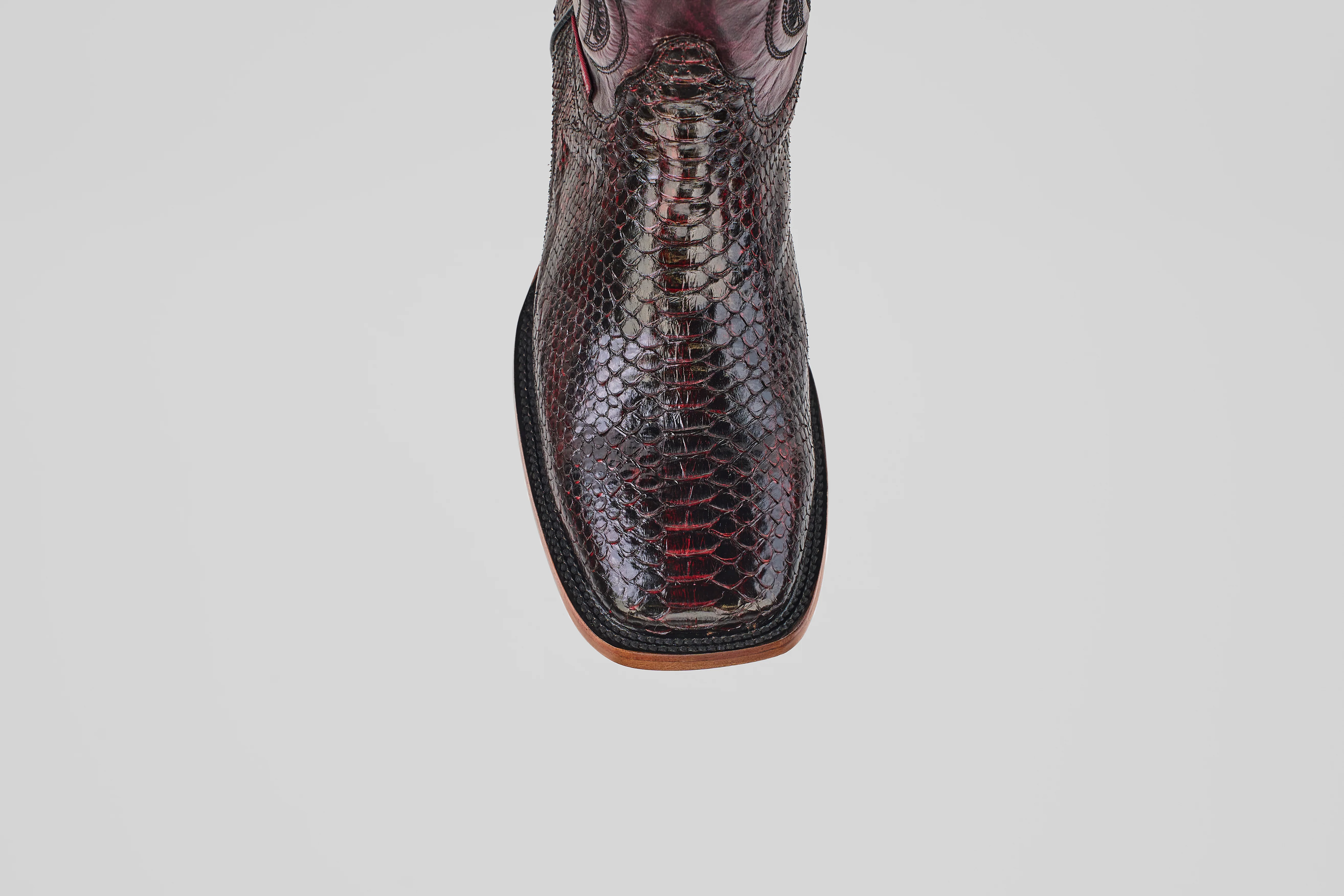 Tanner - Black Cherry - Square Toe - Image 5