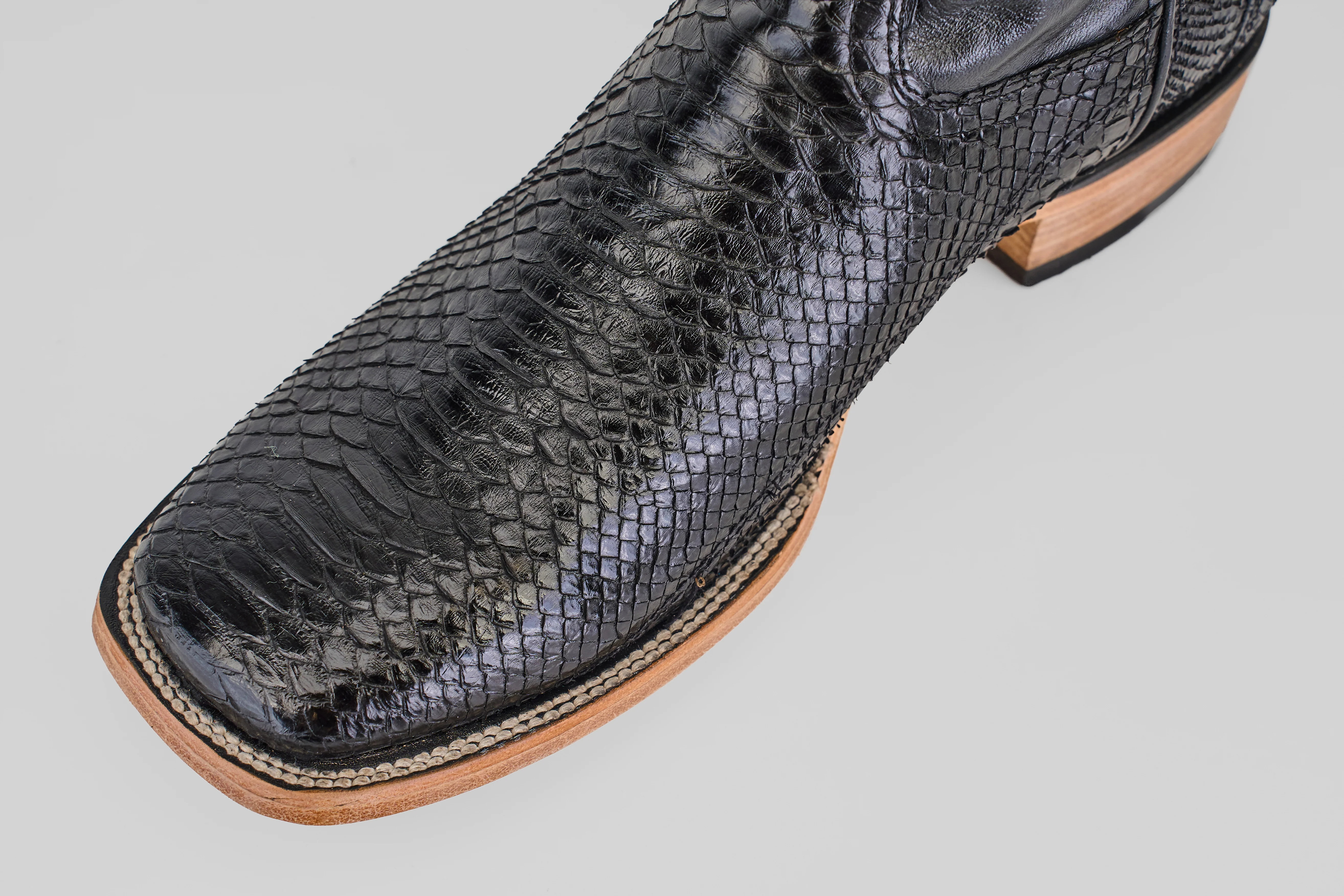 Tanner - Black - Square Toe - Image 6