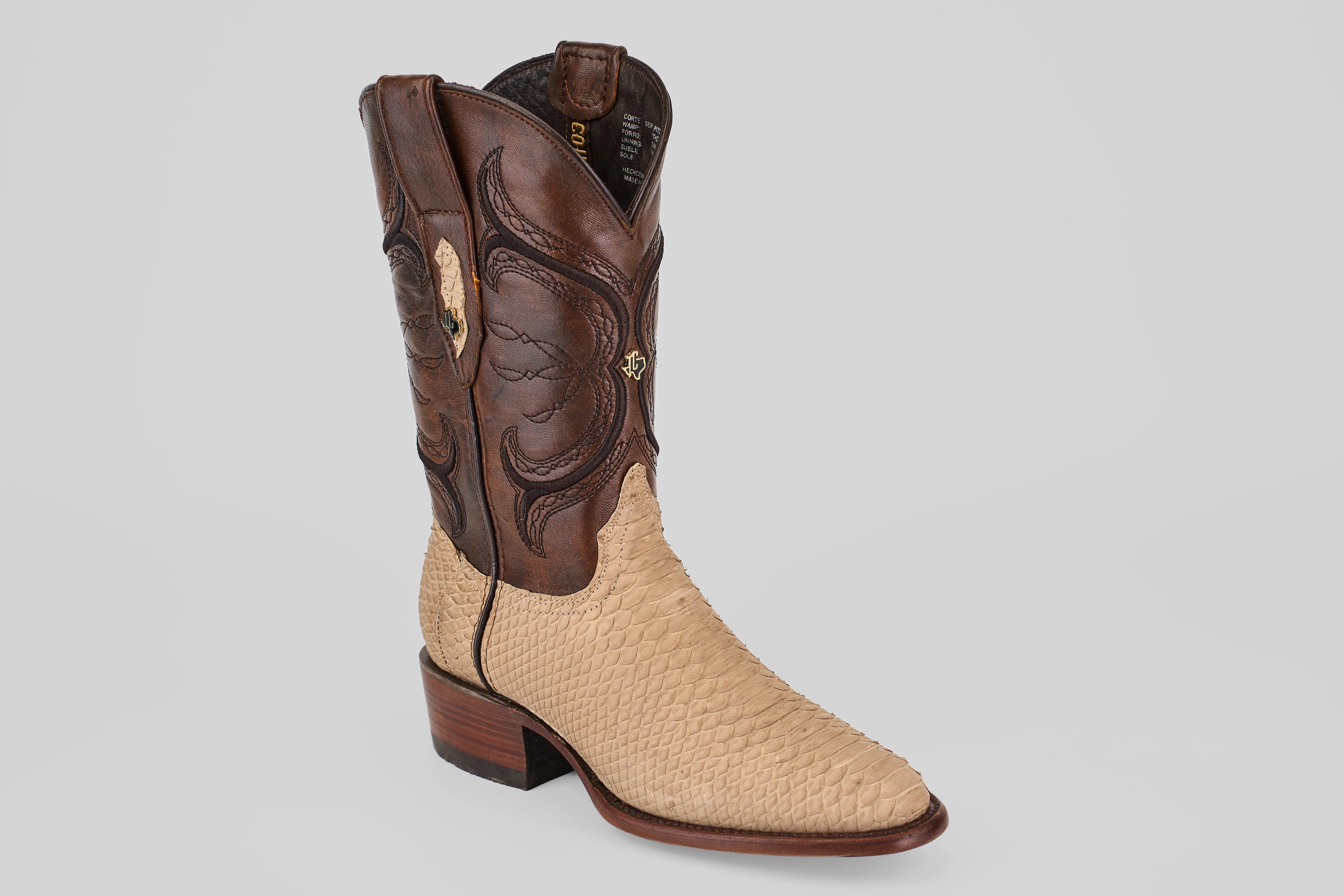 Tanner - Cappucino - Roper Toe - Image 2