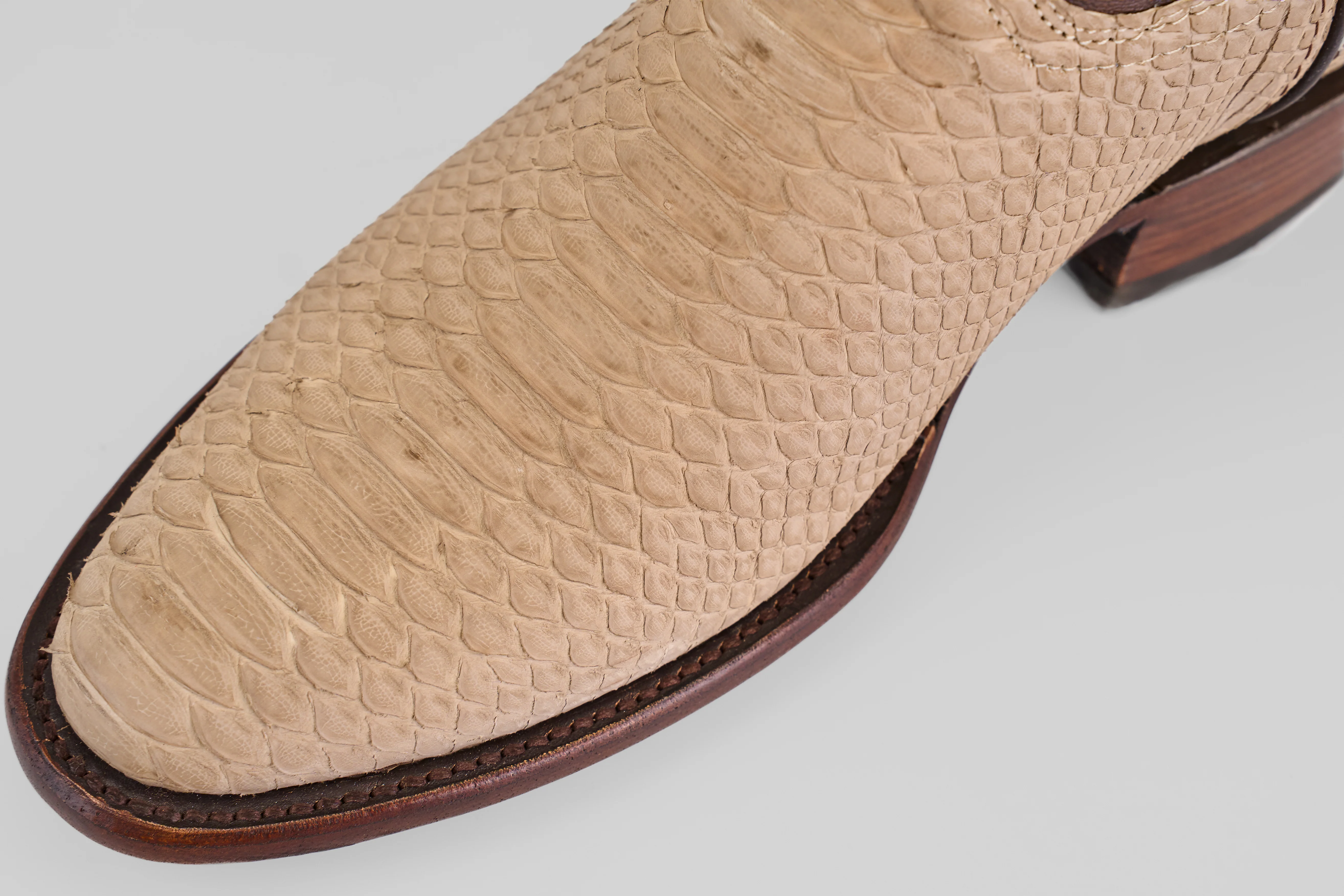 Tanner - Cappucino - Roper Toe - Image 6