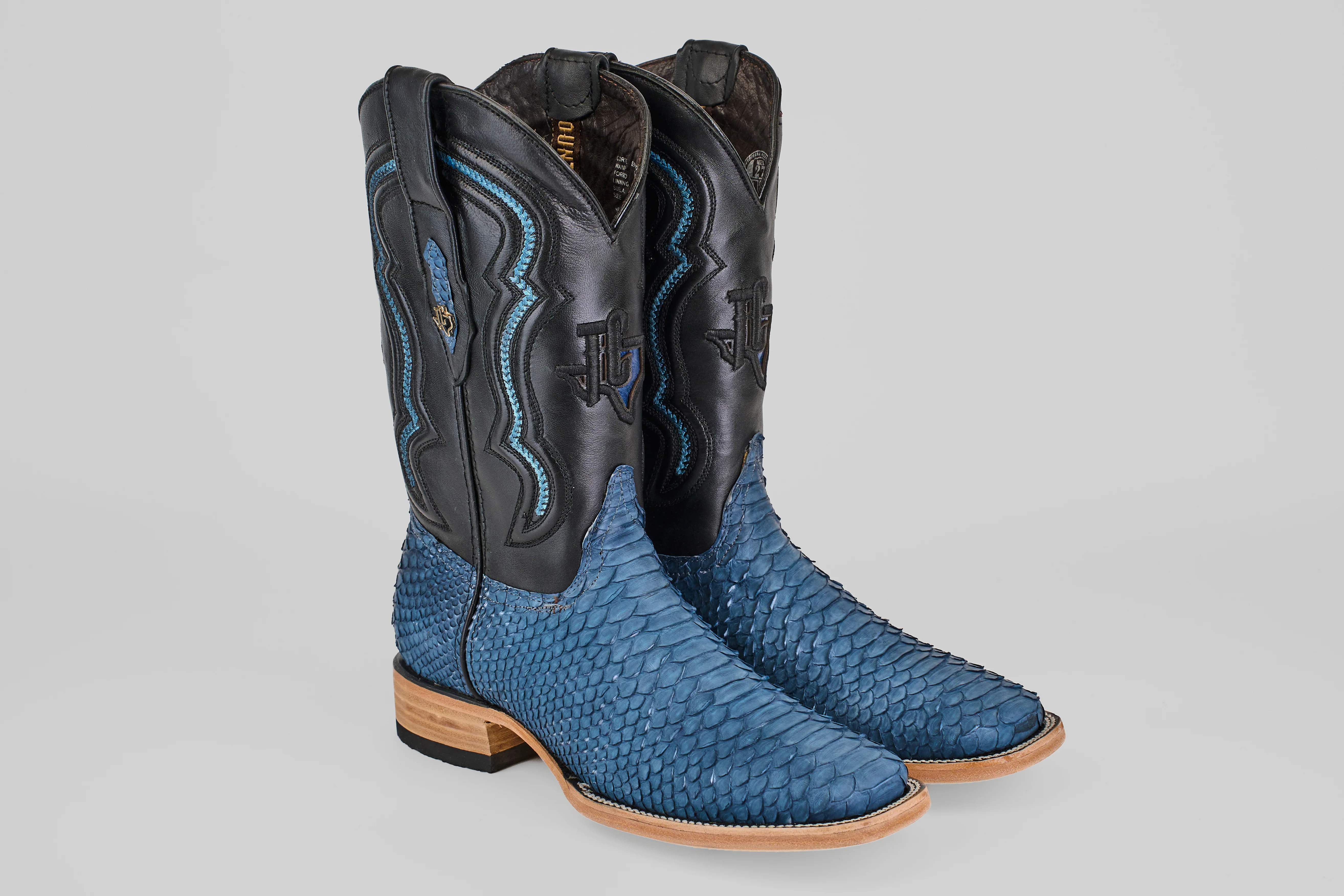Tanner – Dark Denim – Square Toe