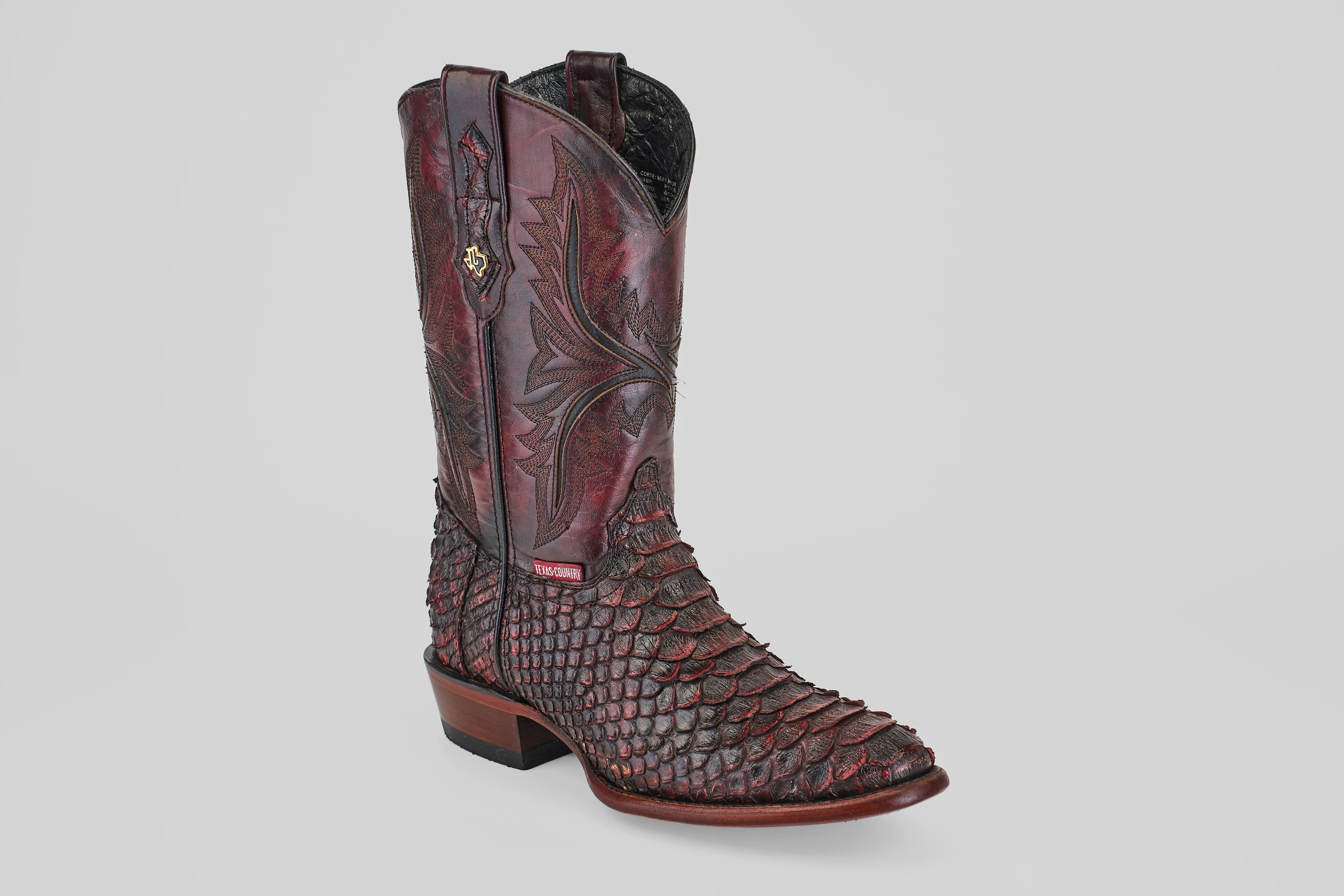 Tanner Jumbo - Black Cherry - Round Toe - Image 2