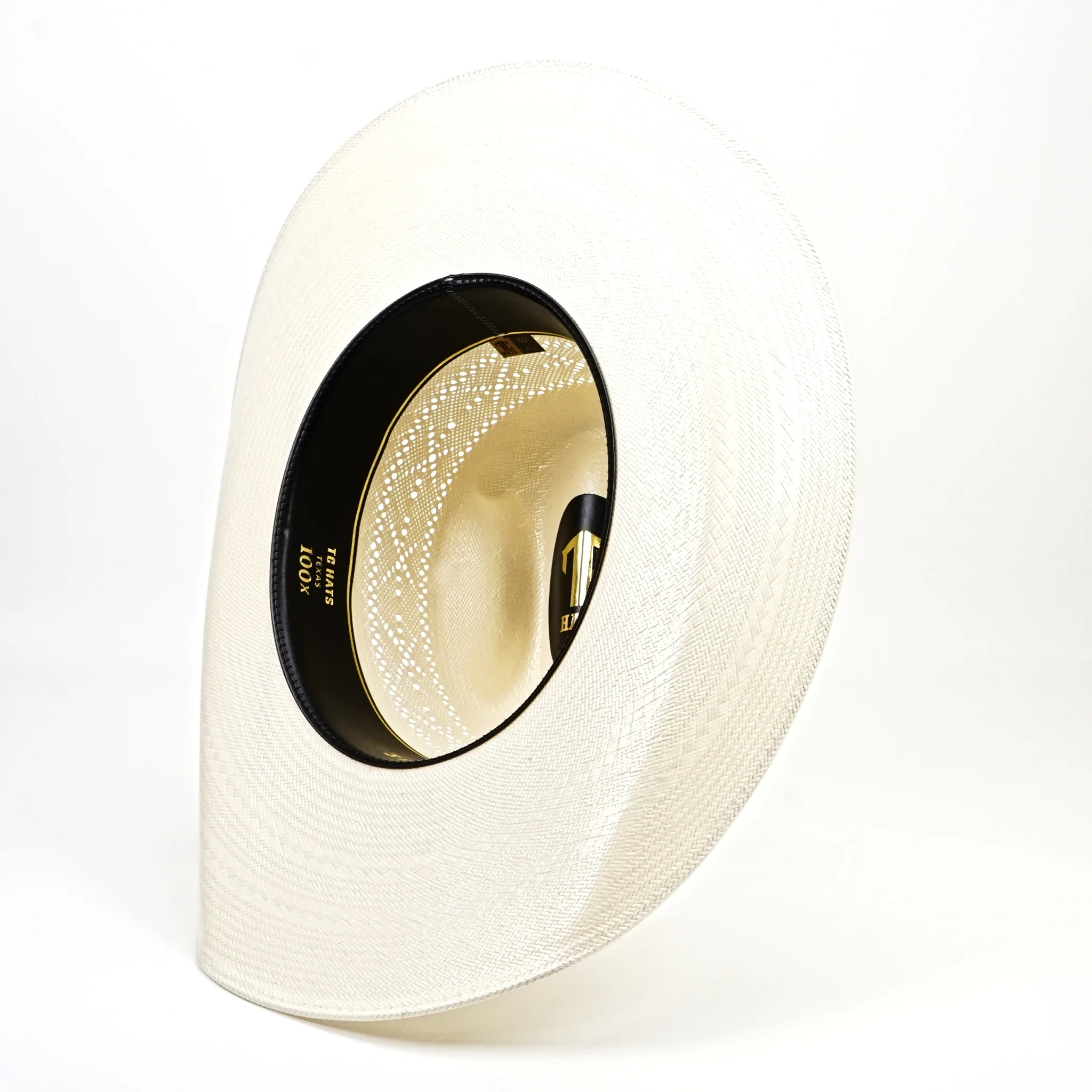 TC Hats - 100X Minnick Straw Cowboy Hat - Star Vented - Image 4