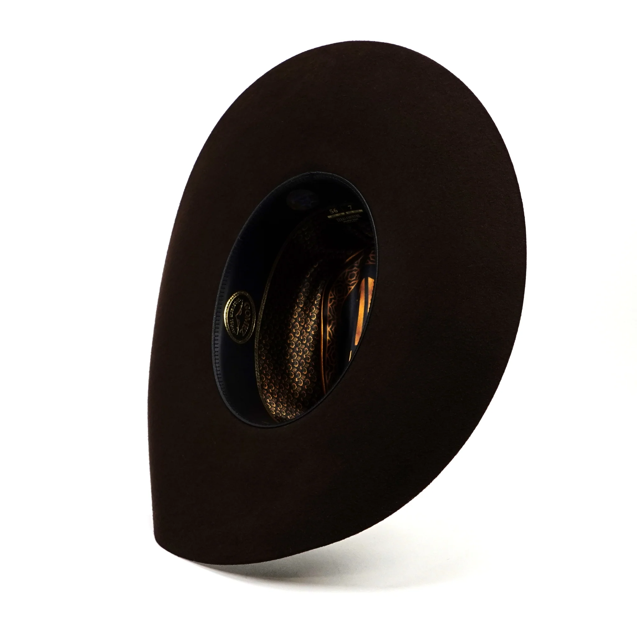 TC Hats - 6X Cheyenne Cowboy Hat - Brown - Image 4