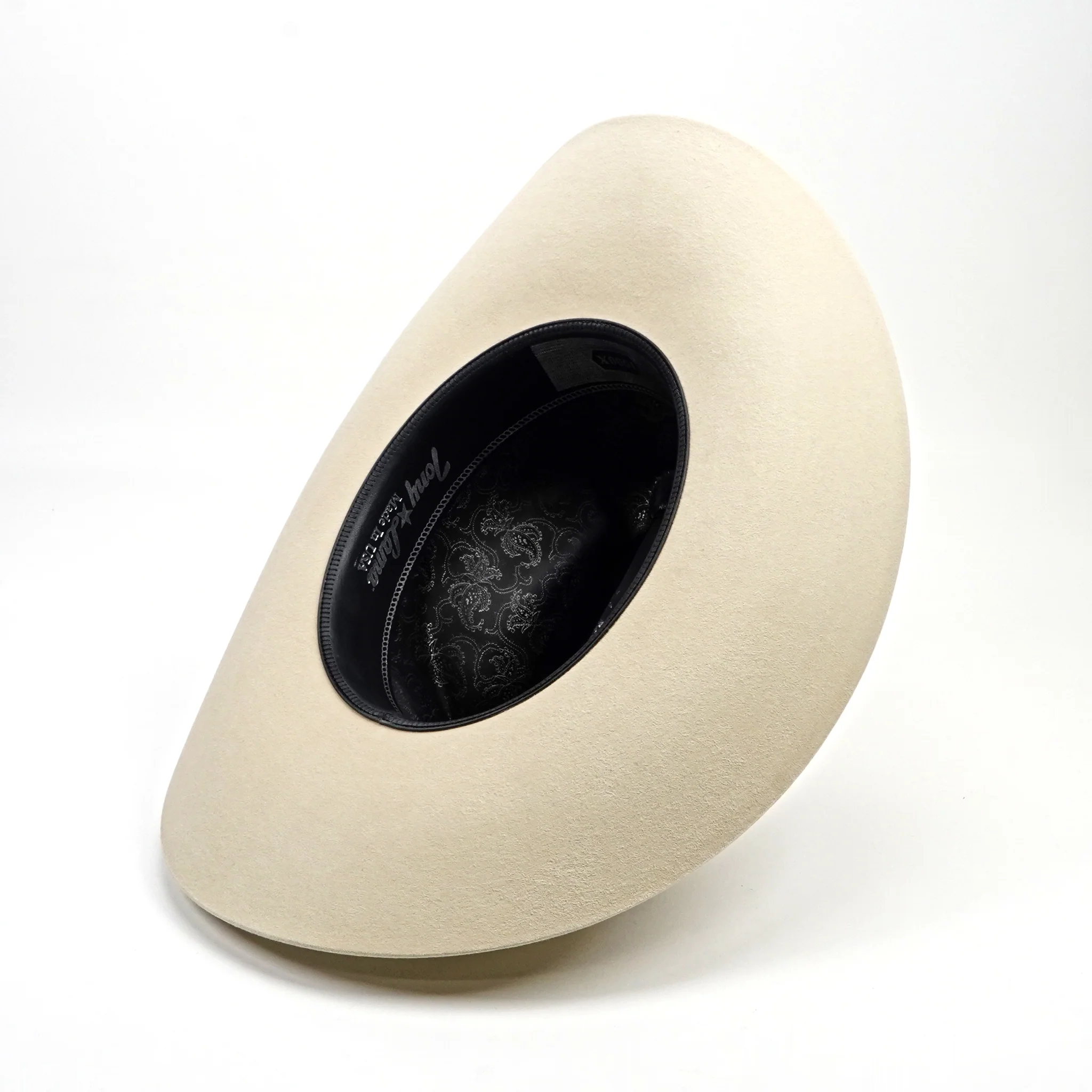 Tony Lama - 1000X Platinum Cowboy Hat - Belly - Image 4