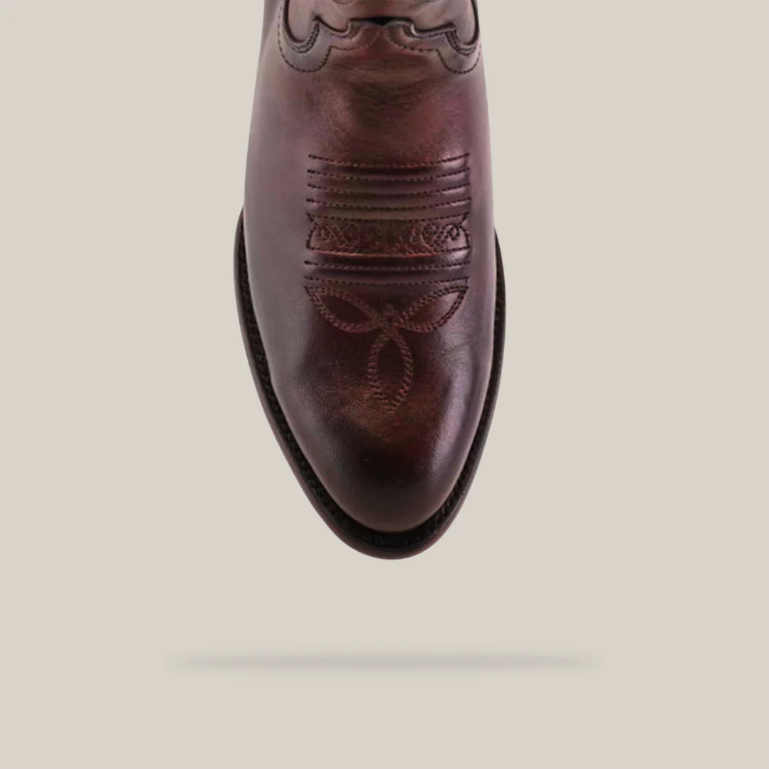 Western - Platinum - Brown - Roper Toe - Image 5