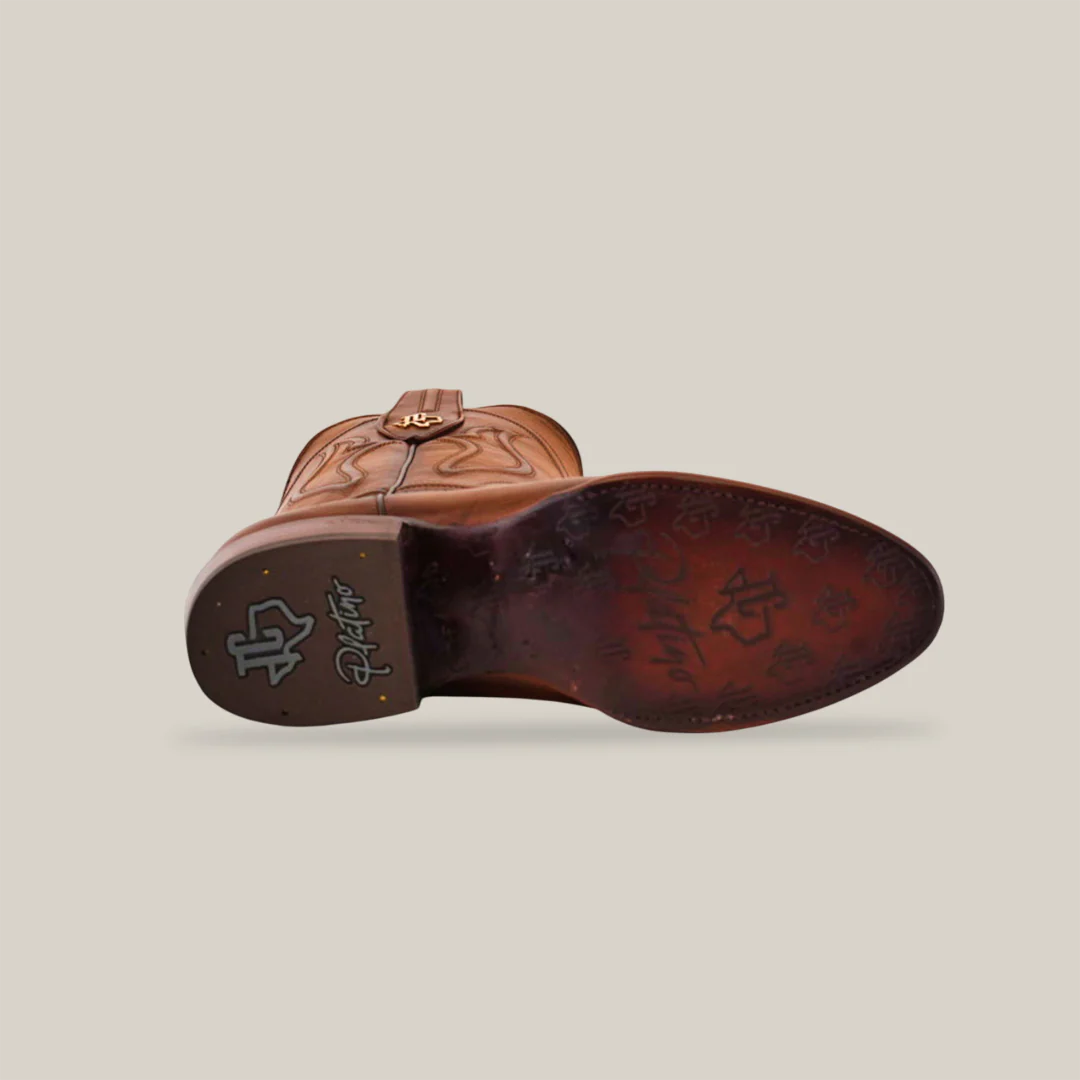 Western - Platinum - Honey - Roper Toe - Image 6